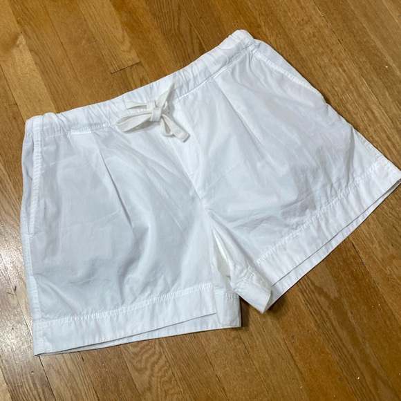 Vince Pants - 🎉LAST CALL🎉 Vince White Cotton Elastic Drawstring Shorts L